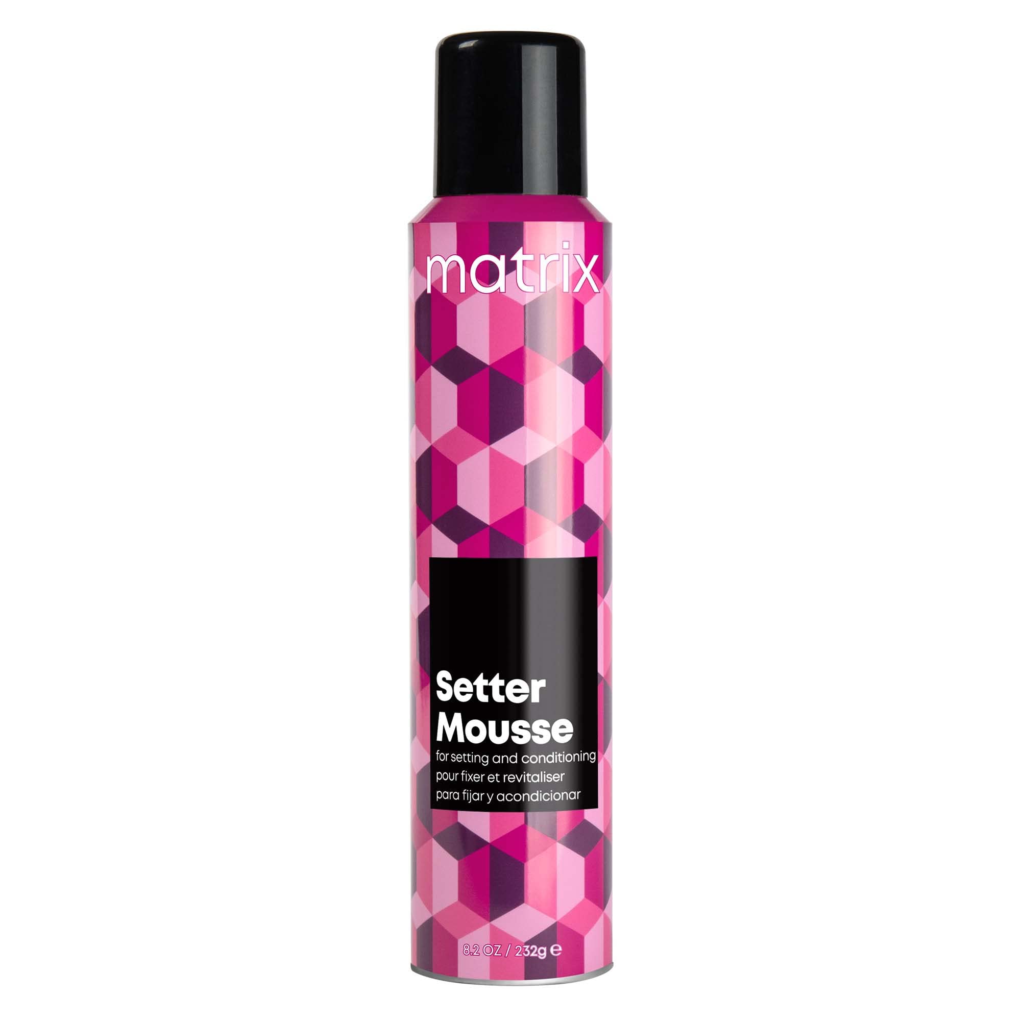 Matrix Setter Mousse, Volumising Styling Foam for Setting And Conditioning, Flexible and Long-Lasting Hold and Texture, 250ml