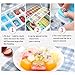Ice Cube Tray,Cuteadoy 14-Hole Easy-Release Flexible Silicone Ice Cube Mold Trays with Rectangle-shape Ice Jelly Moulds Lid (4 Pack)