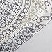DriftAway Tie Up Curtains for Small Windows Adrianne Tie Up Curtain Damask Floral Pattern Thermal Insulated Room Darkening Adjustable Balloon Curtain Shade Rod Pocket Single 45 x 63 Inch Beige Gray