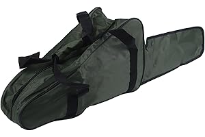 Chainsaw Bag Carrying Case Portable Protection Holder for 12", 14", 16" Chain Saws, Oxford Fabric Protective Carry Case, Wate