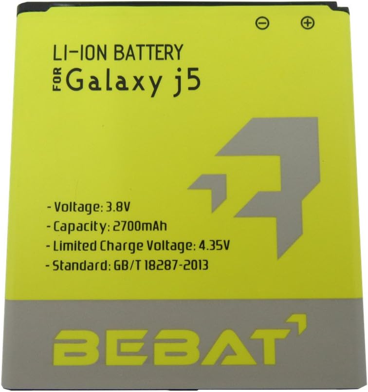 BEBAT 2700mAh Replacement Battery for Samsung Galaxy J5 J5008 J500H/F J5009 j5000 G5500 ON5