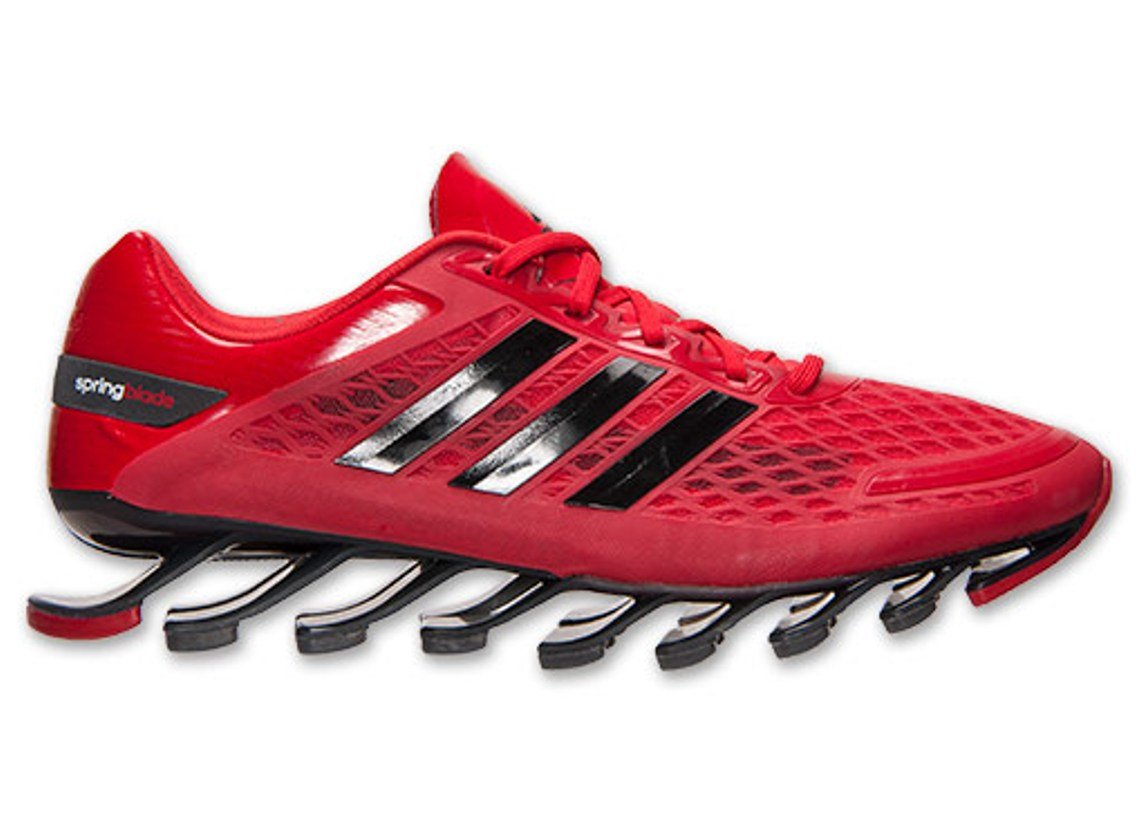 adidas Springblade Razor Suspension Running Shoes Red Men's Size 8.5