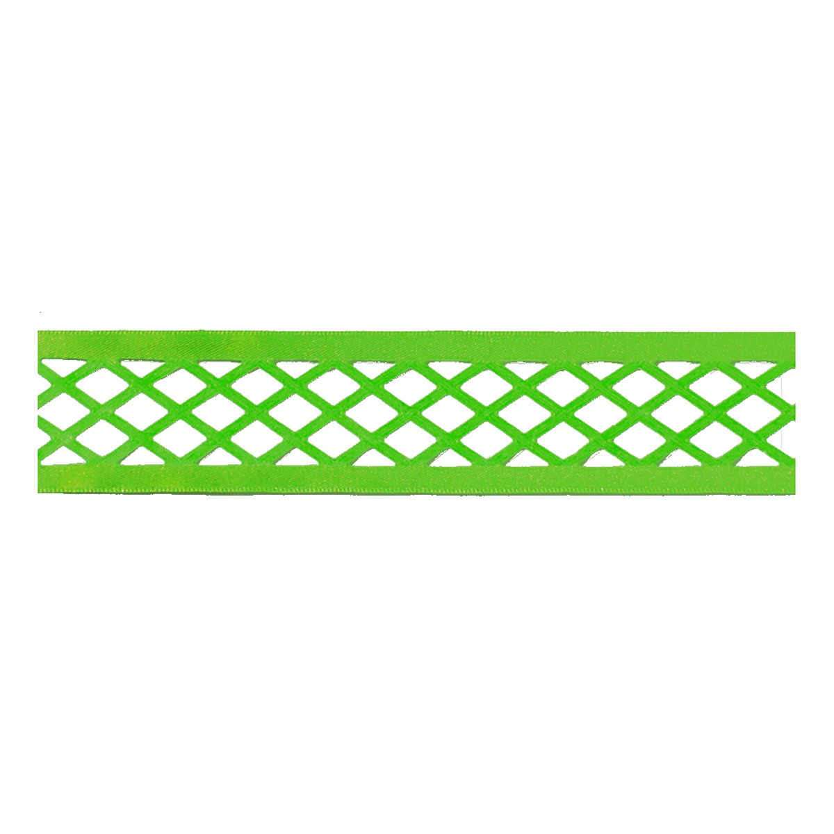 Berisfords Trellis, Polyester, Flo Green, 10.2 x 4.5 x 10.2 cm
