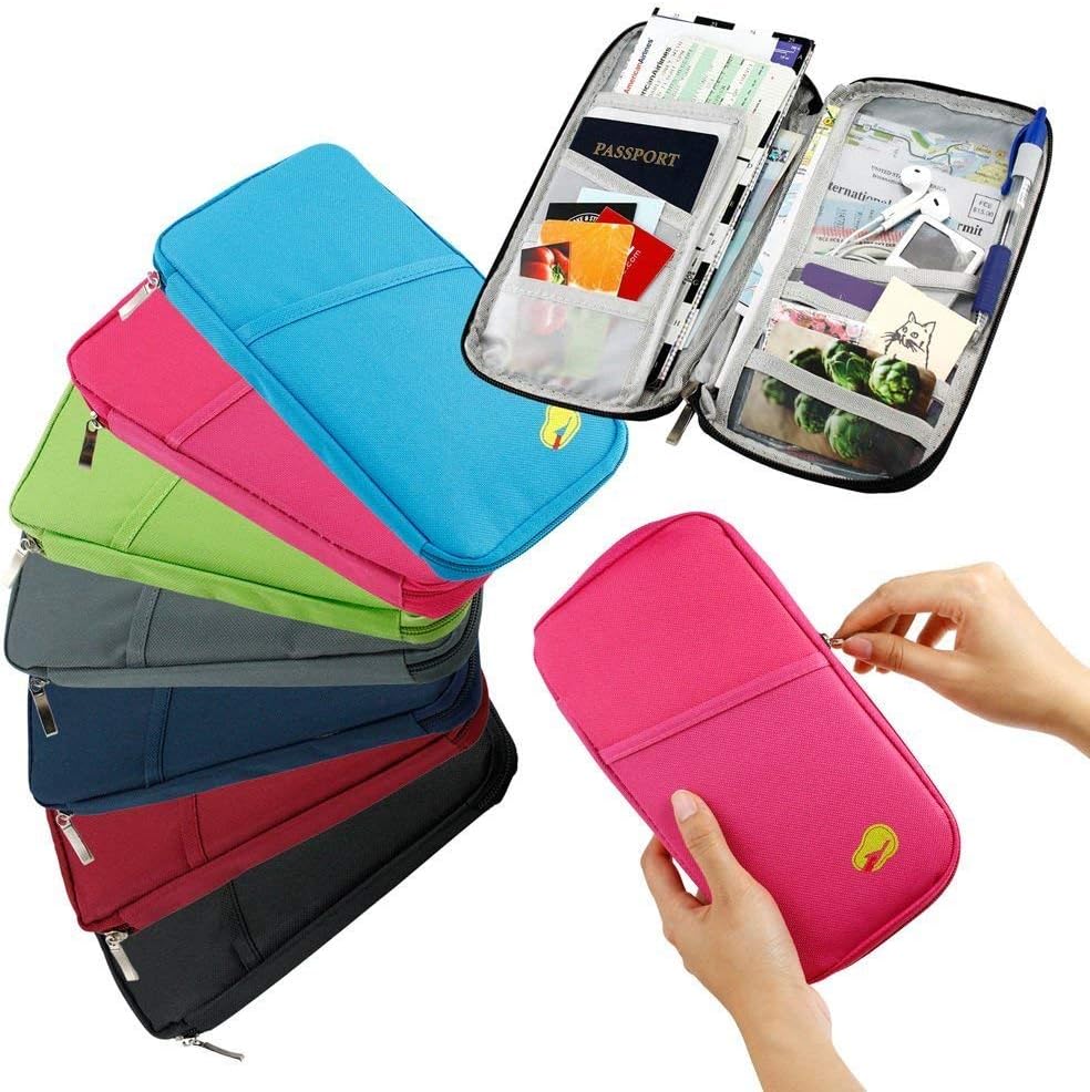 Synthetic Passport Wallet (Multicolored)