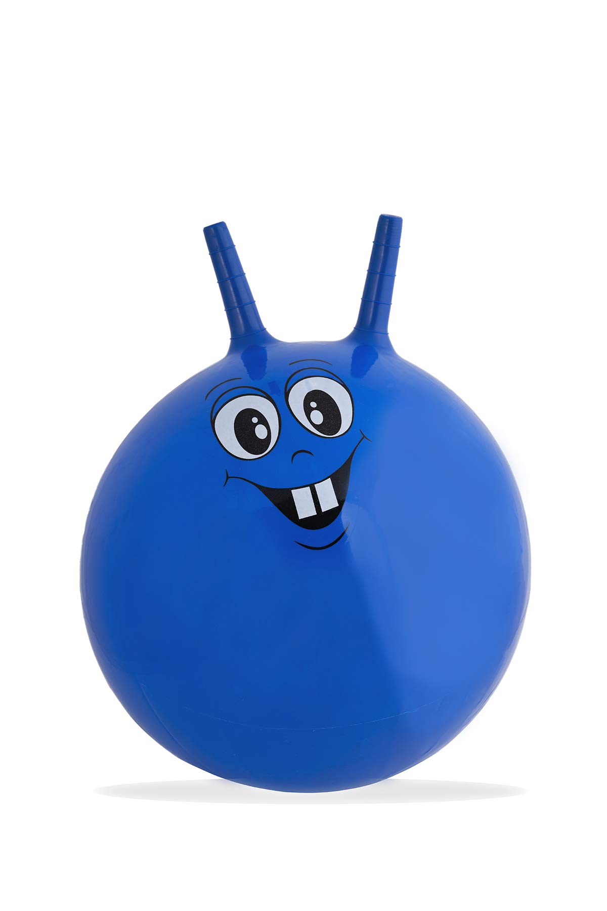 ADEPTNA Inflatable 18 inch Diameter Skippy Space Hopper Ball Toys for Kids Childrens – Just Climb on and Hop Around (Blue)