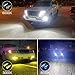 Zdatt 12000LM 9004 HB1 LED Headlight Bulbs Conversion Kits Super Bright 100W High Low Beam 360 Degree(4 Sides) Lighting Lamps for Car Light Replacement-3000K Yellow/6000K Cool White/8000K Blue(2 Pack)