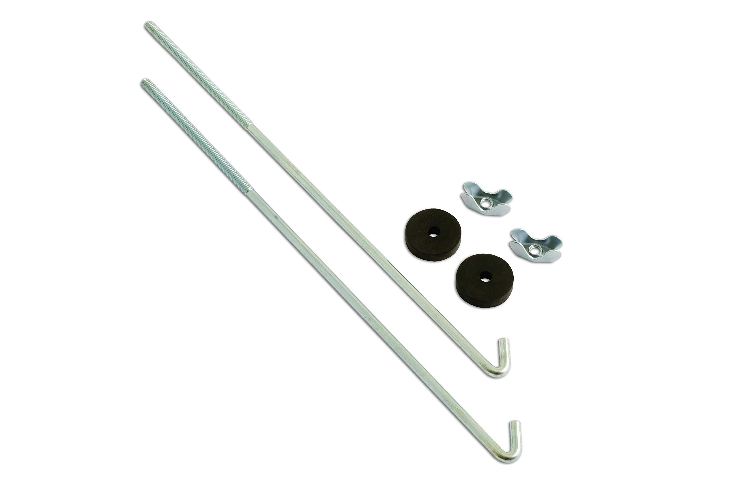 Connect 30126 Battery Hold Down Brackets 6pc, 14 x 85 x 415 millimetres
