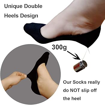 socks with heel grips