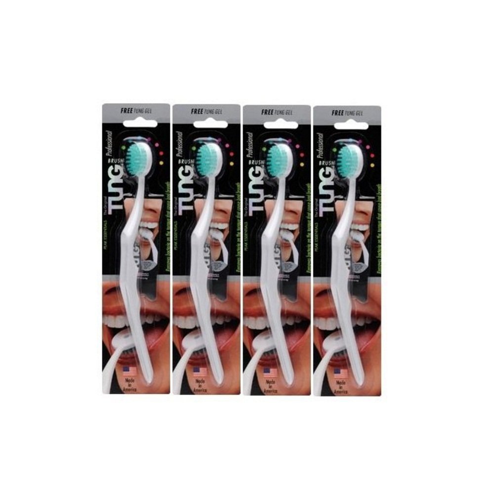 Tung Tongue Cleaner Brush Pack of 4