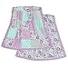 The Peanut Shell Purple Baby Bedding, Zoe 4-in-1 Bedding Set