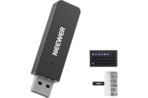 NEEWER Bluetooth USB Transmitter for Windows PC & Mac, NW-BT USB Dongle Trigger Remote Control for NEEWER Control Center, Bluetooth LED Video Lights & Ring Lights, Compatible with Elgato Stream Deck