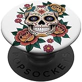 Cinco de Mayo Day of The Dead Dia De Los Muertos Sugar Skull PopSockets Adhesive PopGrip