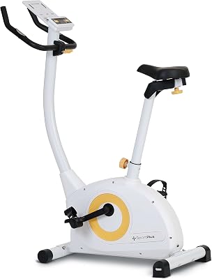 | Newest edition| COMPACT Vélo d'appartement, 24 niveaux de résistance, pulsomètre intégré & compatibilité avec les applis, cardio-training