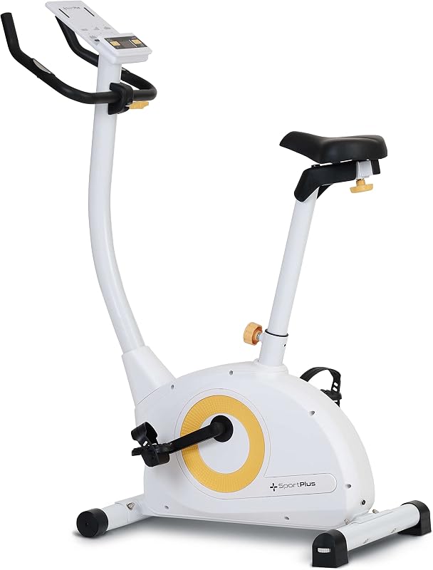 Ergo-Heimtrainer/Hometrainer, SP-HT-9510-W-iE weiß/gelb Bluetooth