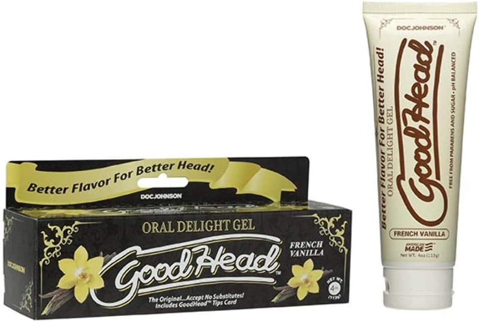 Doc Johnson GoodHead Oral Delight Gel French Vanilla (4 oz./113g