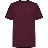 Tommy Hilfiger Boys' Short Sleeve Solid Crew Neck T-Shirt, Soft, Comfortable, Relaxed Fit