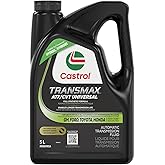 Castrol Transmax ATF/CVT Universal 5L - Auto Transmission Fluid - 4.4kg - Prevent Corrosion| Made in Canada