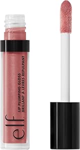 e.l.f. Lip Plumping Gloss Mauve Lady 0.09 fl oz High Shine Lip Color