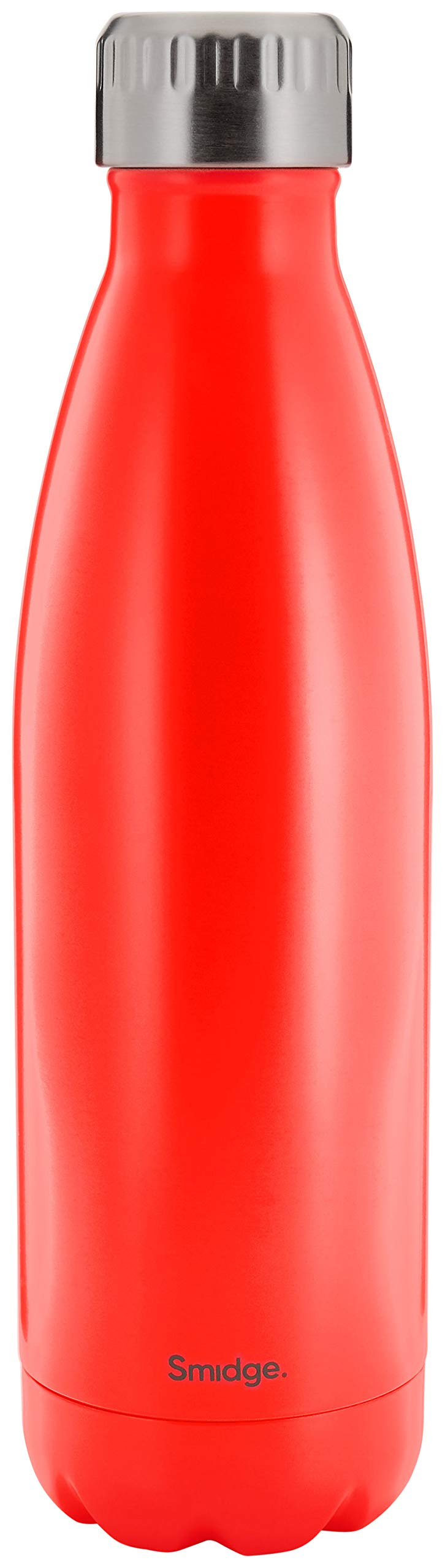 Smidge Reusable Water Bottle 500ml, Leakproof Double Wall Stainless Steel, Insulated Vacuum Flask 12 Hours Hot & 24 Cold, BPA-Free, No Metallic Taste