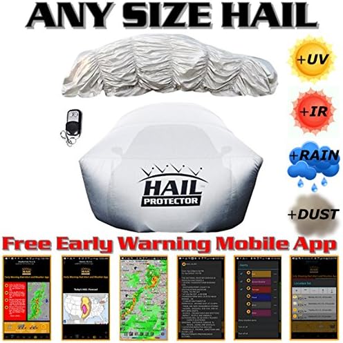Hail Protector SUV3 Size Portable Cover System for SUVs, Trucks and Vans