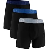 Under Armour 3-Pack Performance Tech Solid 6" Boxer Briefs