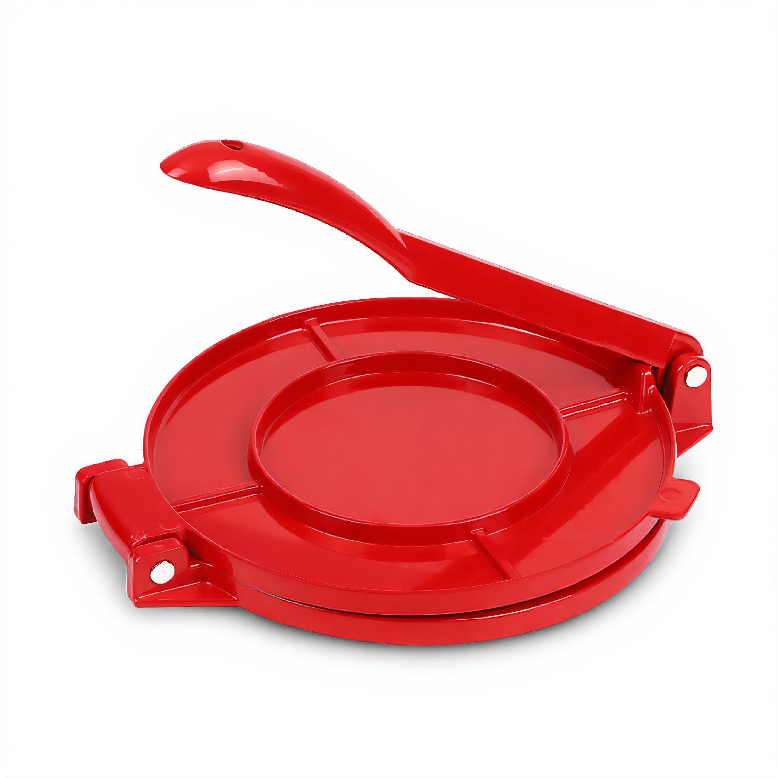 Yunir Aluminum Tortilla Press, 9.8x10Inch Tortilla and Roti Maker Dough Press, Multifunction Non Stick Cooking Plates for Tortillas,Dumpling,Tamale,Pizza,Pie