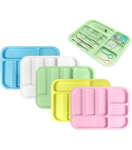 B-Lok Divided Tray, Size B (Ritter) - Yellow, Plastic, 13-3/8" X 9-5/8" X 7/8