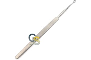 G.S SURGICAL Fox Dermal CURETTES 3MM Dermatology G.S Instruments