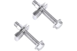 CAUTYFKY 2 Set 304 Stainless Steel Fuel Tank Strap Bolts with Bolts and Locking Nuts, Fit for Chevy Silverado Tahoe Suburban Avalanche Colorado Replace 55157/11516770 / 11519894/15743078