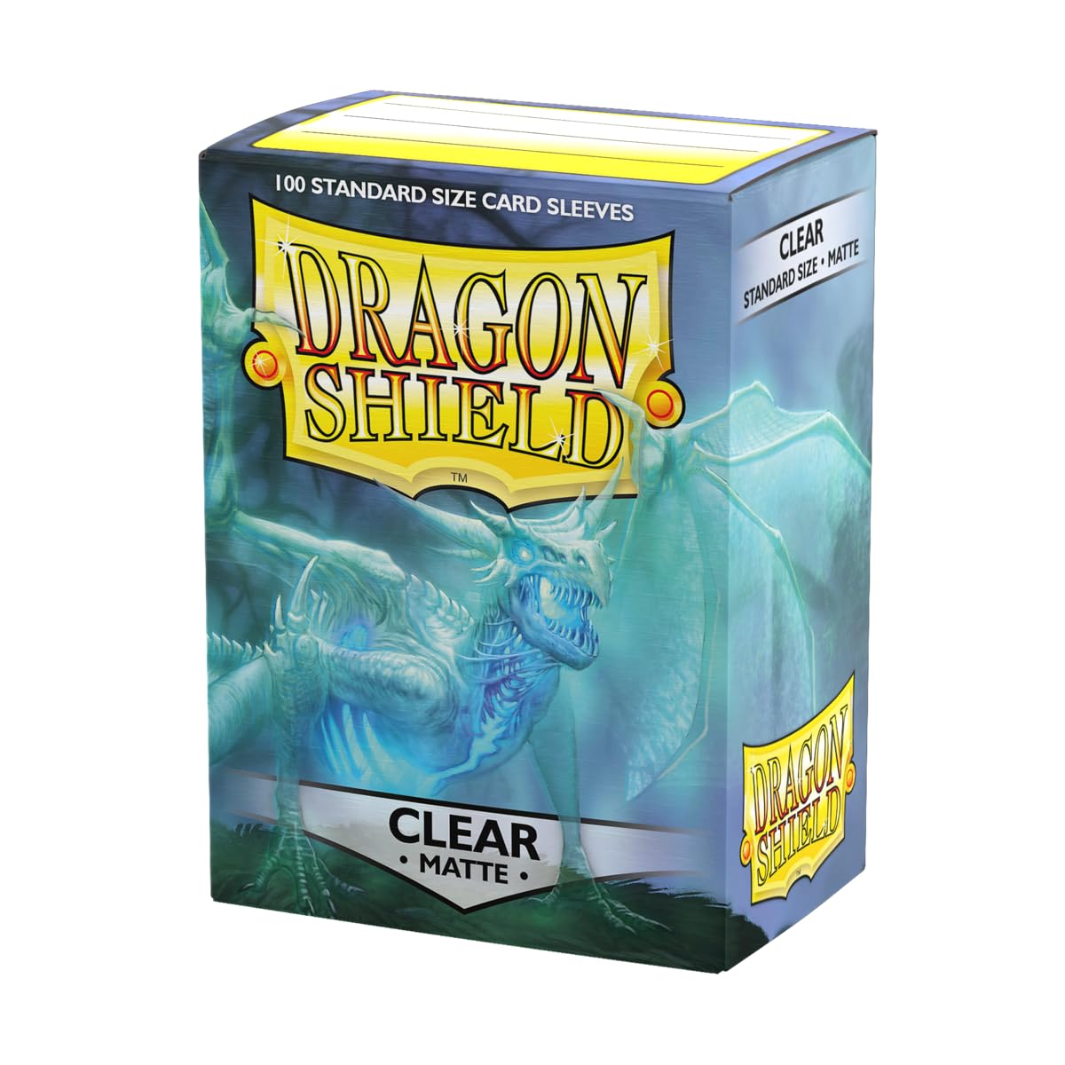 Dragon Shield 11001 Matte Standard Size Sleeves 100pk-Clear