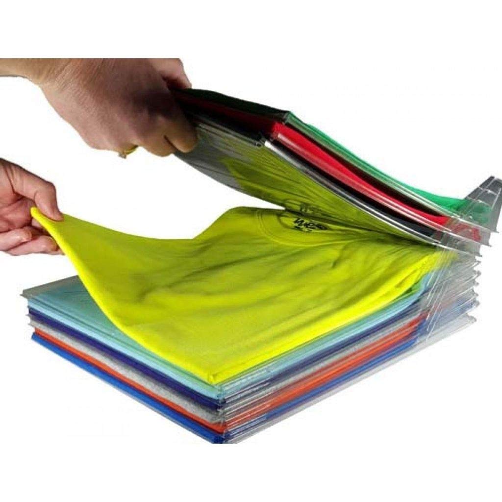 20PCS Organizer SAVING T-Shirt Shirts Folding Documents Wardrobe Suitcase