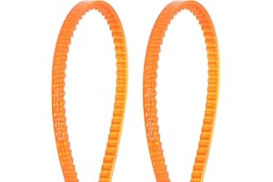 HARFINGTON 2pcs MB Series Standard Sewing Machine Belts MB380 Motor Triangle V-Belt with Single Tooth for Old Fashioned House