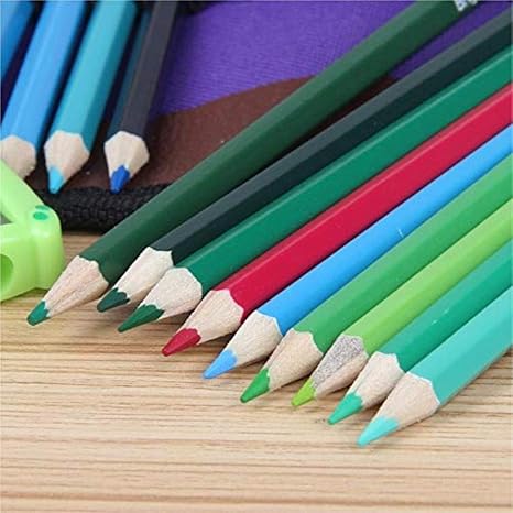 Amazon Co Jp 大人のための着色された鉛筆セットカラー 柔らかいワックスベースの芯 絵を描くのに理想的 塗り絵の落書きのデザインを着色するためのユニークな色鉛筆 ホーム キッチン