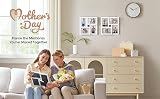 SONGMICS Collage Picture Frames 4x6 Photos 4 Frames Wall Decor Cloud White view 2