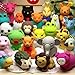 Hulless 30 pcs Mini Animals Erasers, Non-Toxic Novelty Erasers Toys Best for Kids Fun Games and Collection.