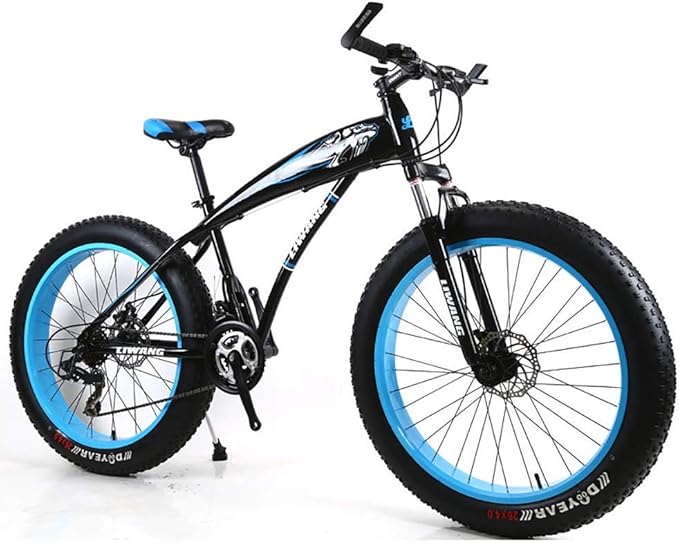 black and blue mtb