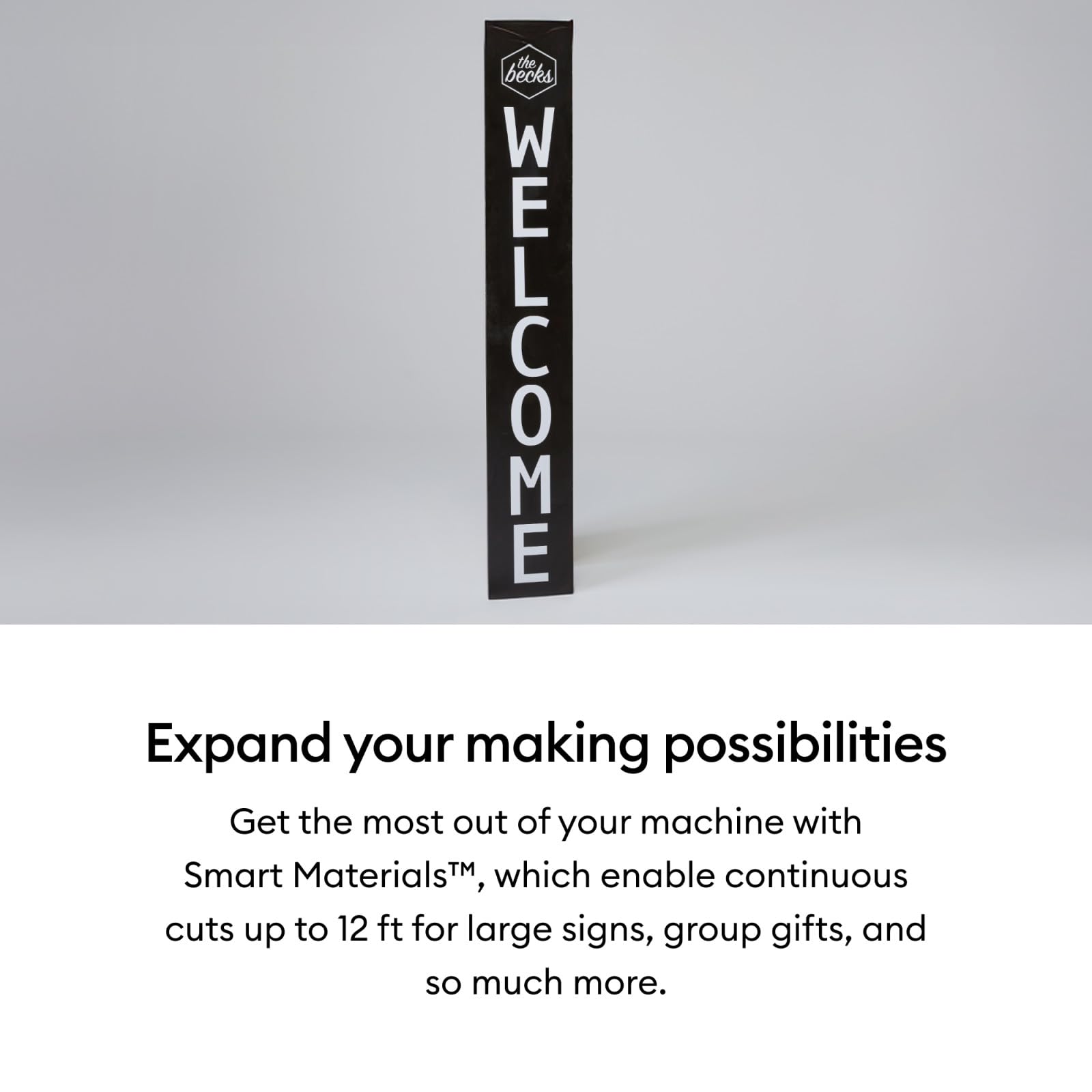 Cricut Smart Permanent Vinyl, Sampler Pack (13in x 24in, 6 Sheets)