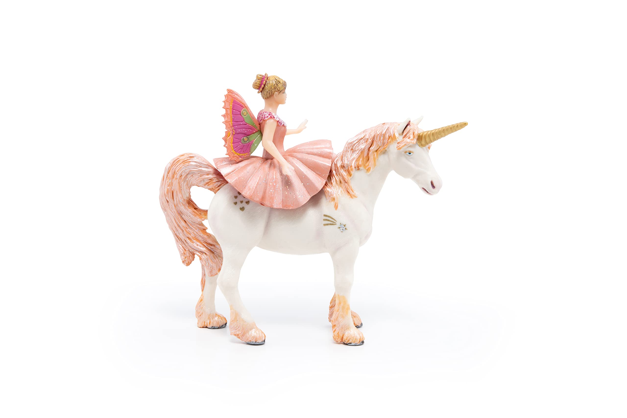 Papo 38822 Elf ballerina and her unicorn ENCHANTED WORLD Figurine, Multicolour, Standard