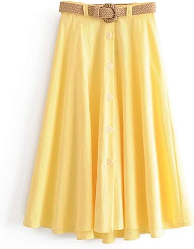 yellow skirt amazon