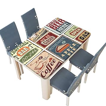 Amazon Com Pinafore Tablecloth Waterproof Polyester Table