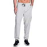 RBX Active Men's Athletic Performance Quick Dry Breathable Tapered Jogger Sweatpant with Pockets