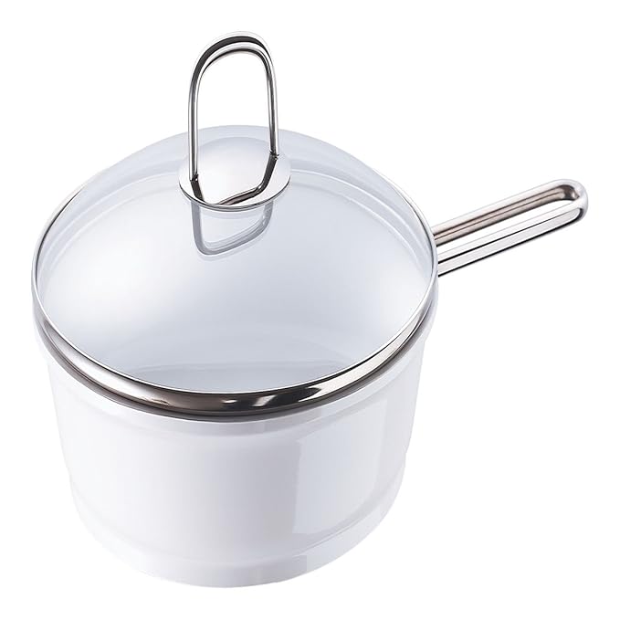 Bergner White Knight Heavy Duty 24cm Large Frying Pan Cast Aluminium