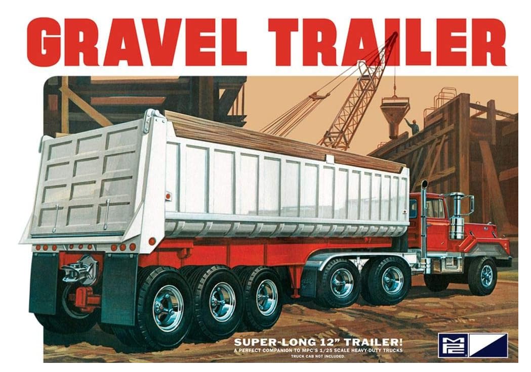 Platz CPM MPC MPC823 1:25 3 Axle Gravel Trailer