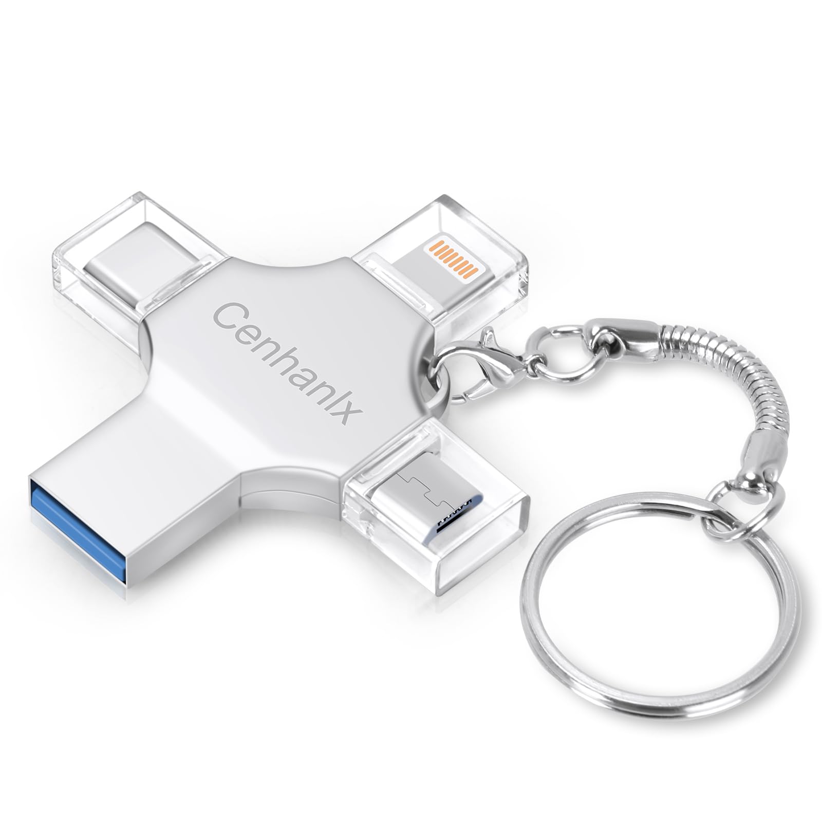 Photo 1 of Photo Stick USB Flash Drive128GB Memory Stick Omni USB 3.0 High Speed Thumb Drives Portable Mini Storage Device External Storage for iPhone/Smartphone/Laptop/PC/Android
