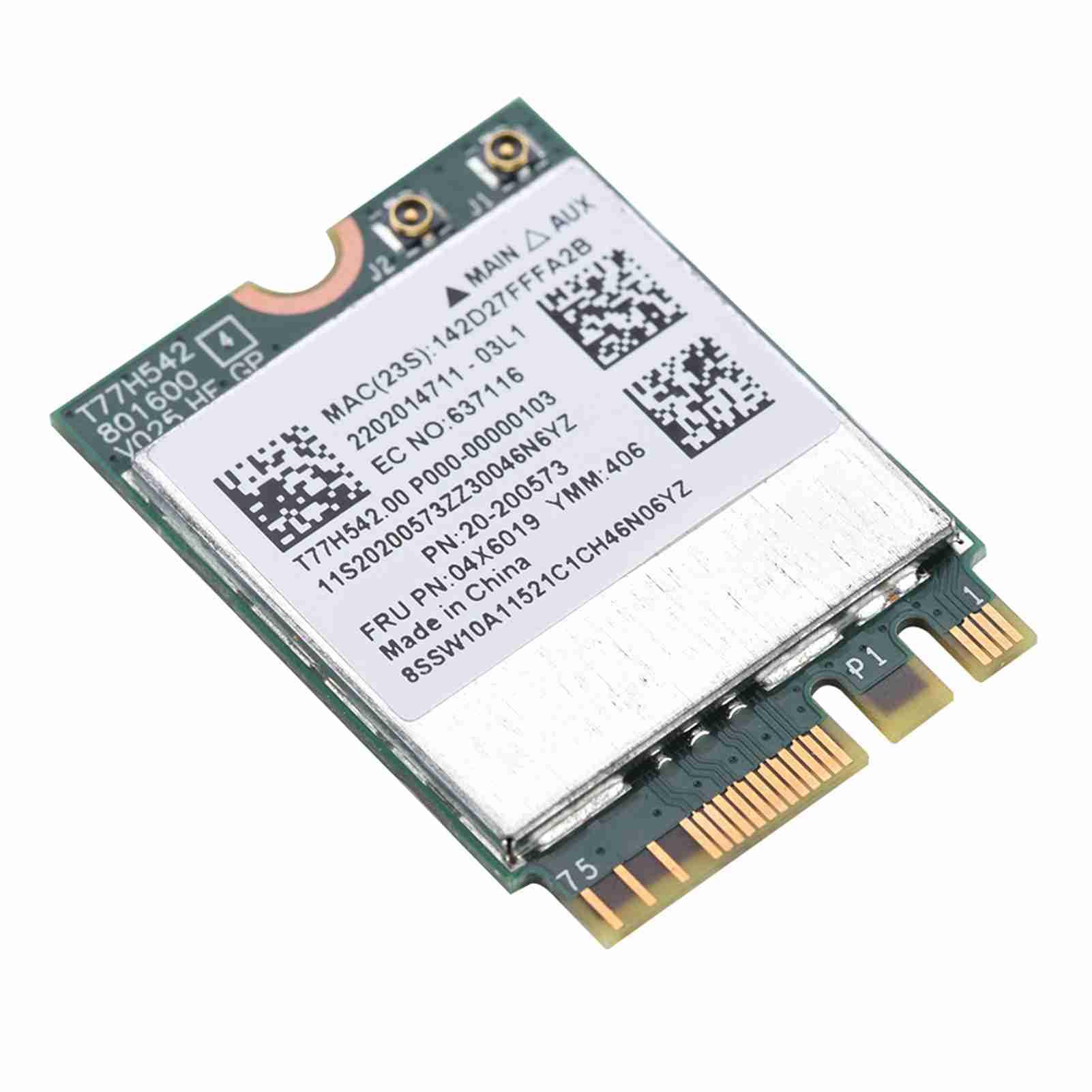 ASHATA WIFI Card, Dual Band 2.4G/5G 433Mpbs Network NGFF Wireless WIFI Card for