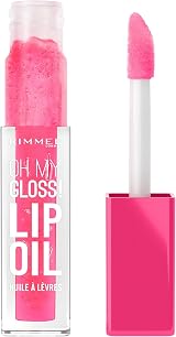 Rimmel Oh My Gloss Lip Oil Berry Pink 003 Vegan Cruelty Free Hydrates