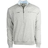 Men's Easy Port Access Chemo Pullover in French Tarry - Best Gift for Cancer Patients