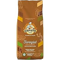 Antimo Caputo Gluten Free Pizza Flour 2.2lb - All Natural Multi Purpose Flour & Starch Blend for Baking Pizza, Bread, & Pasta