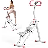Stair Stepper for Home, Vertical Climber Workout Machine with Handlebar for Full Body Exercise Stair Climber Machine with Stable Frame & 3 Adjustable Height