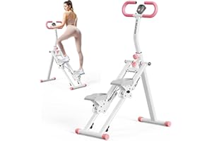 BULAPEACH Stair Stepper for Home, Vertical Climber Workout Machine with Handlebar for Full Body Exercise Stair Climber Machine with Stable Frame & 3 Adjustable Height